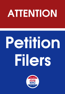 Attention Petition Filers