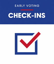 General Election 2025 Early Voting Check-Ins